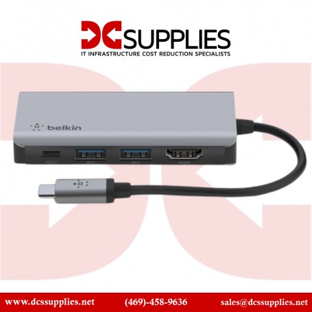 Belkin AVC006BTSGYUSB-C 4-In-1 Multiport Adapter