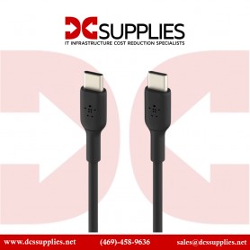 Belkin CAB003BT2MBK Boostcharge USB-C to USB-C Cable 2M / 3.3FT Black