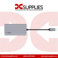 Belkin PVC002BTSGY USB-C 5-in-1 Multiport Adapter Hub