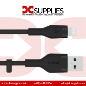Belkin CAA008BT3MBK USB A to LTG Silicone 3M BL