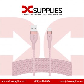 Belkin CAA010BT2MPK USB A to LTG Braid Silver 2M P