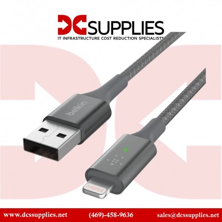 Belkin CAA007BT04GR BOOST CHARGE Smart - Lightning cable - Lightning / USB - 4 ft