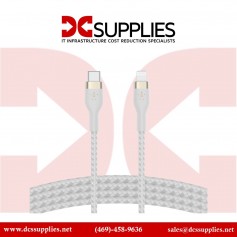Belkin CAA011BT2MWH USB Type C Cable to Lightning 2M 6.6FT White