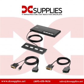 Belkin F1DN104MOD-DD-4 4-Port Single Head DVI Modular Secure KVM Switch PP4.0 with Remote