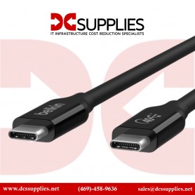 Belkin INZ001BT0.8MBK USB4 USB-C to USB-C Cable 0.8M