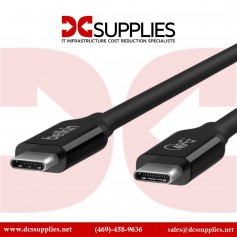 Belkin INZ001BT0.8MBK USB4 Cable, 100W + 40Gbps