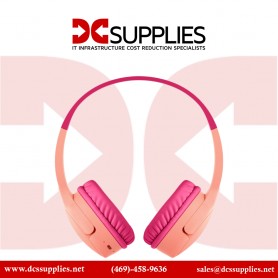 Belkin AUD002BTPK Soundform Kids Headphones Pink Retail 03 Retail Box