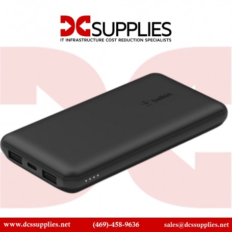 Belkin BPB011BTBK 10K Power Bank USB-A & C 15W Black