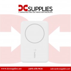 Belkin BPD002BTWH Magnetic Wireless Power Bank 2.5K White