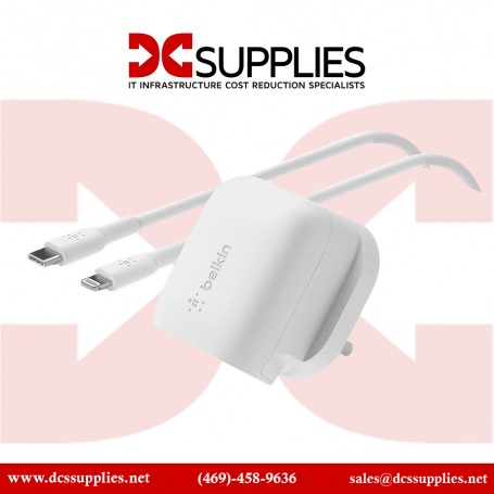 Belkin BBC005-WH-2PK 2-Pack 20W USB-C Wall Charger PD White B2B