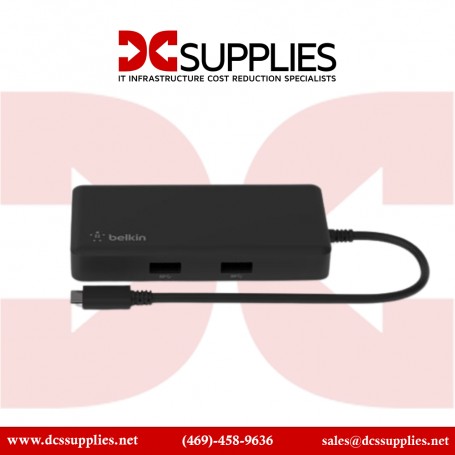 Belkin INC008TTBK USB-C 5-In-1 Multiport Adapter Chromebook
