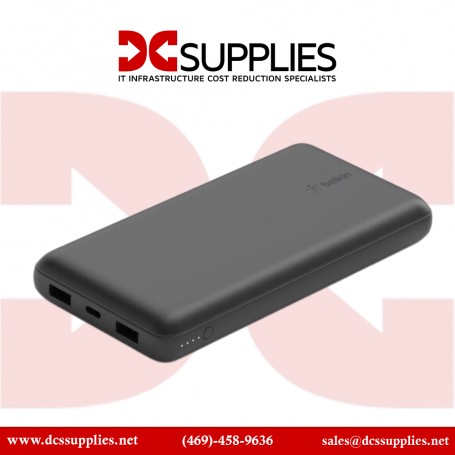 Belkin BPB012BTBK 20K Power Bank USB-A & C 15W Black