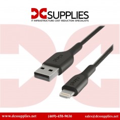 Belkin PK1002BTMXC12PK USB-A to Lightning Cable Black 2-Pack