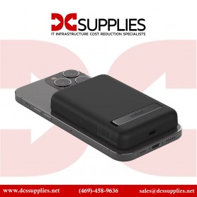 Belkin BPD004BTBK  5K Mag Power Bank+Kick Stand Black 5KMAGWIRELESS Pwrbank+Kickstand Black