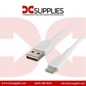 Belkin PMWH1001BT0M Playa Lightning to USB-A Cable, White, 0.15m