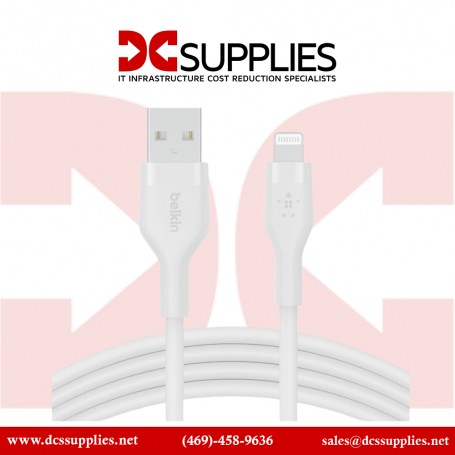 Belkin CAA008BT2MWH A-LTG Silicone 2M White USB-A to LTG Silicone 2M White