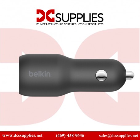 Belkin CCB004BT1MBK-B6 37W USB PD Car Charger with PPS BK with PVC C-C 1M