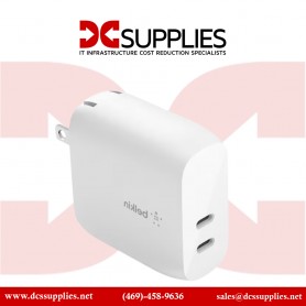 Belkin BBC009-WH-2PK Dual 20W USB-C Charger White 2-pack