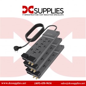 Belkin BE112234-103PK 12-Outlets Surge Suppressor/Protector 3 pack