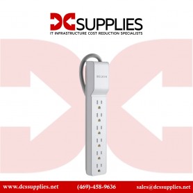 Belkin BE106000-06R6PK Home/Office 6-Outlets Surge Suppressor/Protector 6 pack