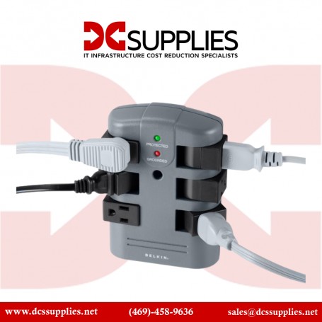 Belkin BP106000-5PK 6 Outlet Surge Protector with 6ft Power Cord - 5 pack - 1080 Joules