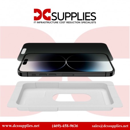 Belkin OVA115ZZ TemperedGlass Privacy Treated Screen Protector for iPhone 14 Pro