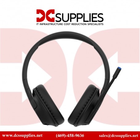 Belkin AUD006BTBLK SoundForm Inspire Wireless Over-Ear Headset for Kids (Black)