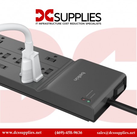 Belkin SRA009P12TT8 12-Outlet Home/Office Surge Protector with 8-foot cord