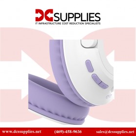 Belkin AUD006BTLV SoundForm Inspire Wireless Over-Ear Headset for Kids (Lavender)
