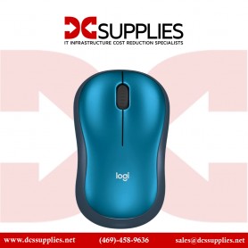 Logitech 910-003636 M185 Wireless Mouse, 2.4GHz with USB Mini Receiver Blue