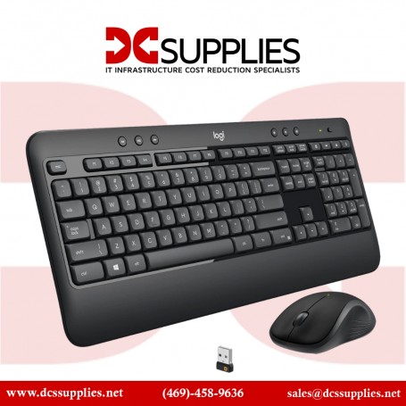 Logitech 920-008671 MK540 Advanced Wireless Mouse and Keyboard Bundle