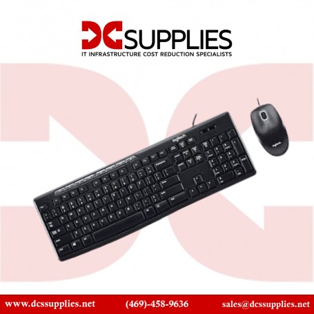 Logitech 920-002714 MK200 Wired Media Combo Keyboard & Mouse