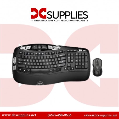 Logitech 920-002555 MK550 Wireless Wave Keyboard & Mouse