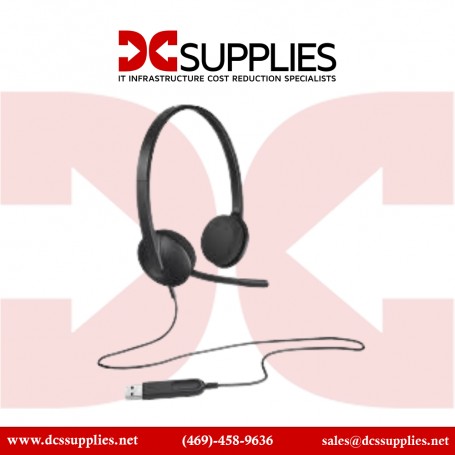 Logitech 981-000507 H340 USB Headset