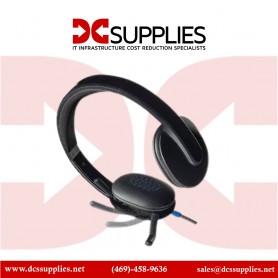 Logitech H540 981-000510 USB Headset Renewed