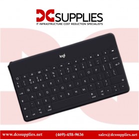 Logitech 920-006701 Keys-to-Go Portable Keyboard for iPad iPhone Apple TV Black
