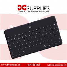 Logitech 920-006701 Keys-to-Go Portable Keyboard for iPad iPhone Apple TV Black
