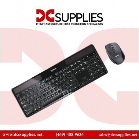 Logitech 920-005002 MK750 Wireless Solar Keyboard and Mouse