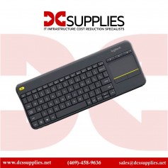 Logitech 920-007119 K400 Plus Wireless Touch Keyboard Black