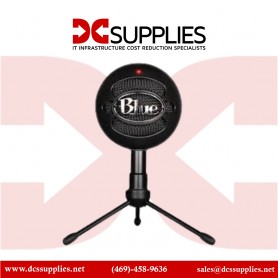 Blue 988-000067 Snowball iCE USB Condenser Microphone with Accessory Pack (Black)