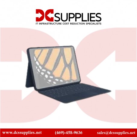 Logitech 920-010341 Rugged Combo 3 Touch Keyboard Case Blue