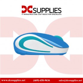 Logitech 910-005360 M187 Wireless Mouse Palace Blue