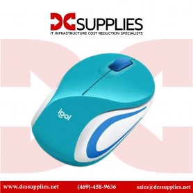 Logitech 910-005363 M187 Wireless Mouse Bright Teal