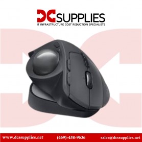 Logitech 910-005178 MX Ergo Plus Wireless Trackball Mouse, 2048 dpi Optical Sensor, 8 Buttons
