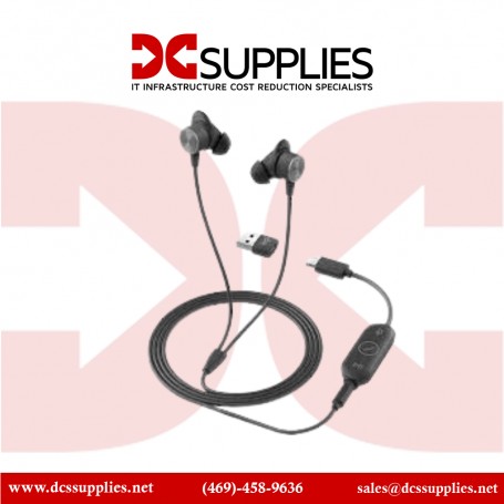 Logitech 981-001012 Zone Wired Earbuds UC Graphite