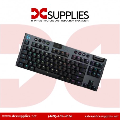 Logitech 920-009495 G G915 TKL LIGHTSPEED Wireless RGB Mechanical Gaming Keyboard (Carbon, GL Tactile)