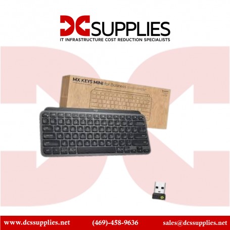 Logitech 920-010594 MX Keys Mini for Business Graphite Logi Bolt