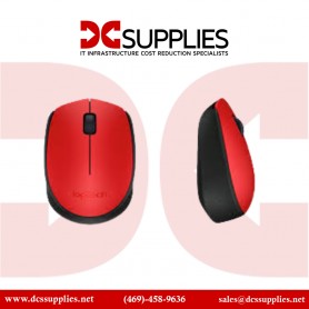 Logitech 910-004941 M170 Red Clamshell Mouse