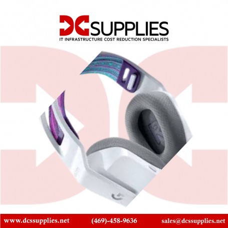 Logitech 981-000882 G G733 LIGHTSPEED Wireless RGB Gaming Headset (White)