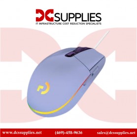 Logitech 910-005851 G203 Wired Gaming Mouse, 8,000 DPI, Rainbow Optical Effect LIGHTSYNC RGB